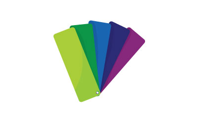 color swatches
